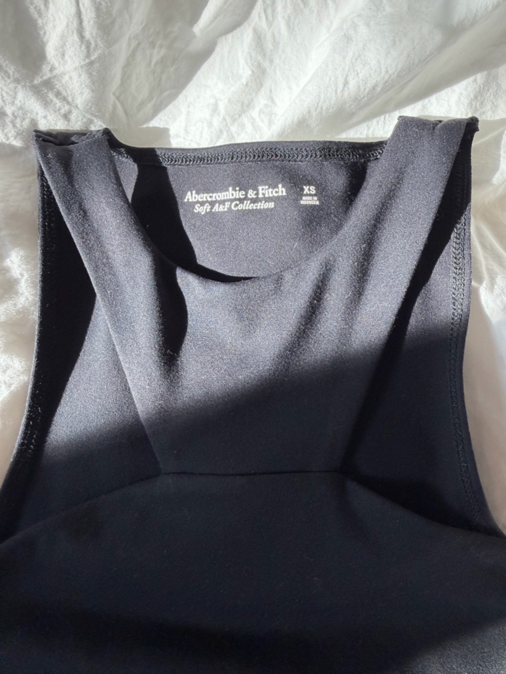 NWT Abercrombie & Fitch Black Tank Top